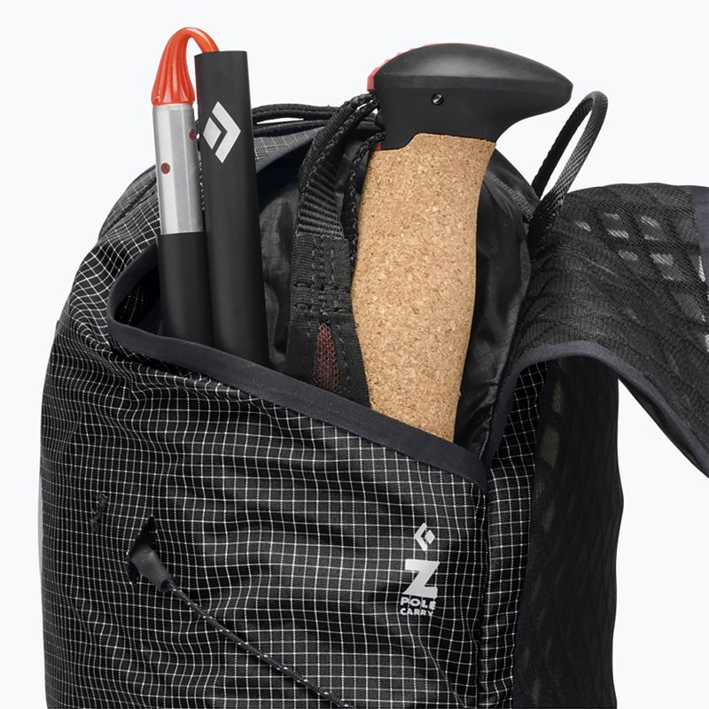 Climbing backpack Black Diamond Distance L 8 l black 4