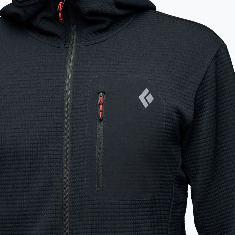 Men's sweatshirt Black Diamond Diverge Full Zip Hoody black 4