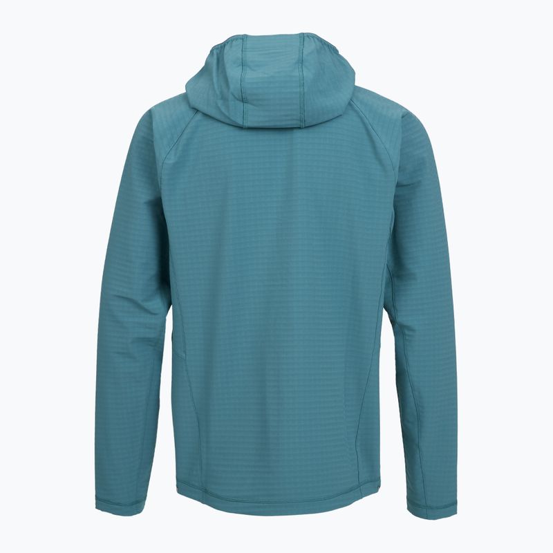 Men's sweatshirt Black Diamond Coefficient Storm Full Zip Hoody creek blue 2