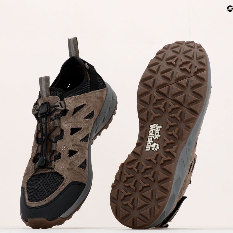 Jack Wolfskin men's trekking boots Woodland 2 Hybrid Low brown 4051301 11