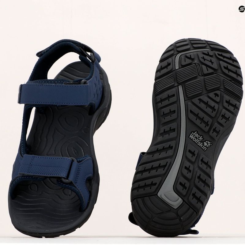 Jack Wolfskin Lakewood Cruise men's trekking sandals navy blue 4019011 18