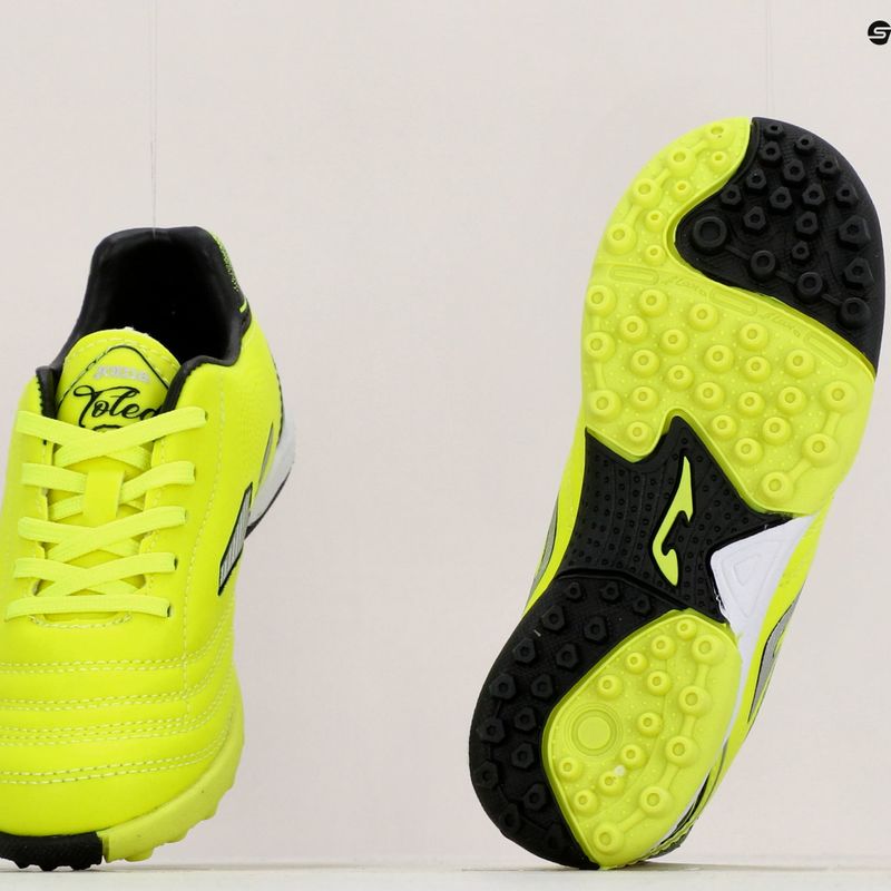 Joma Toledo TF children's football boots lemon fluor/black 13