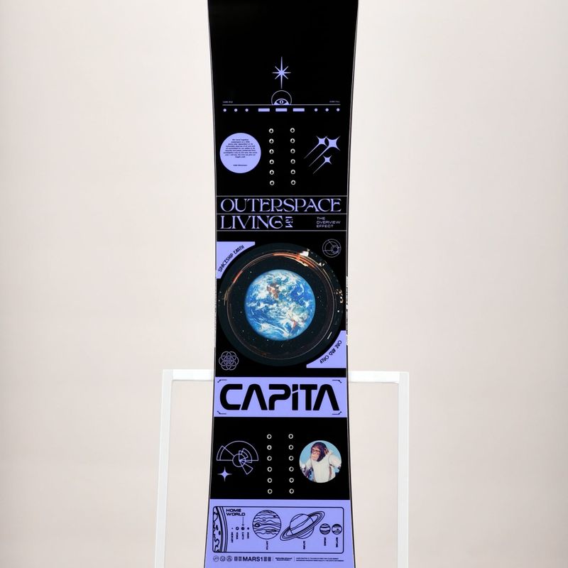 Men's snowboard CAPiTA Outerspace Living purple 1221109 9