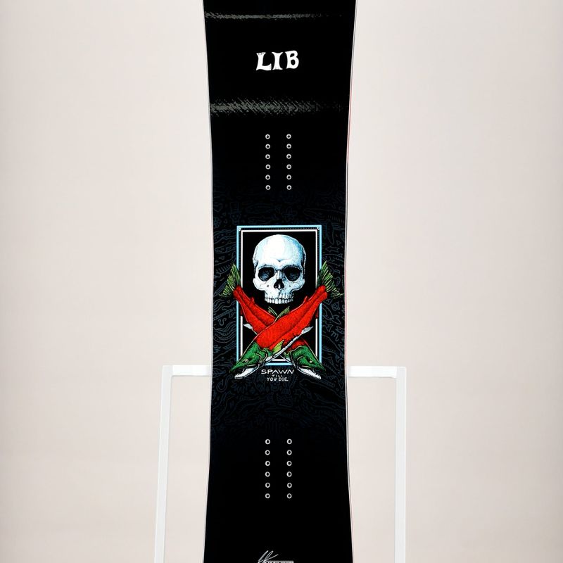 Lib Tech Ejack Knife snowboard black and white 22SN044 8