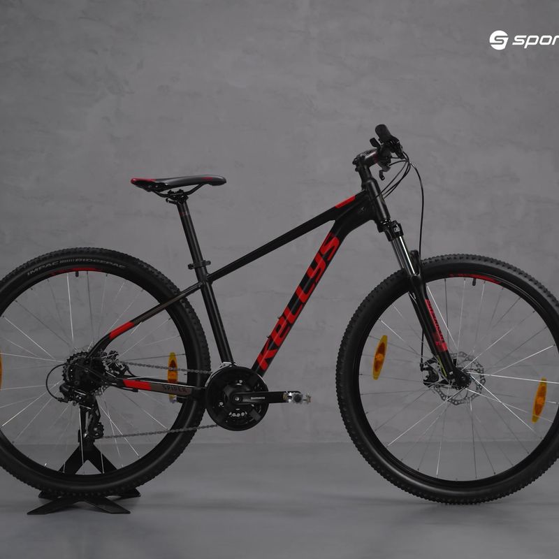 Kellys Spider 30 29" mountain bike black 16