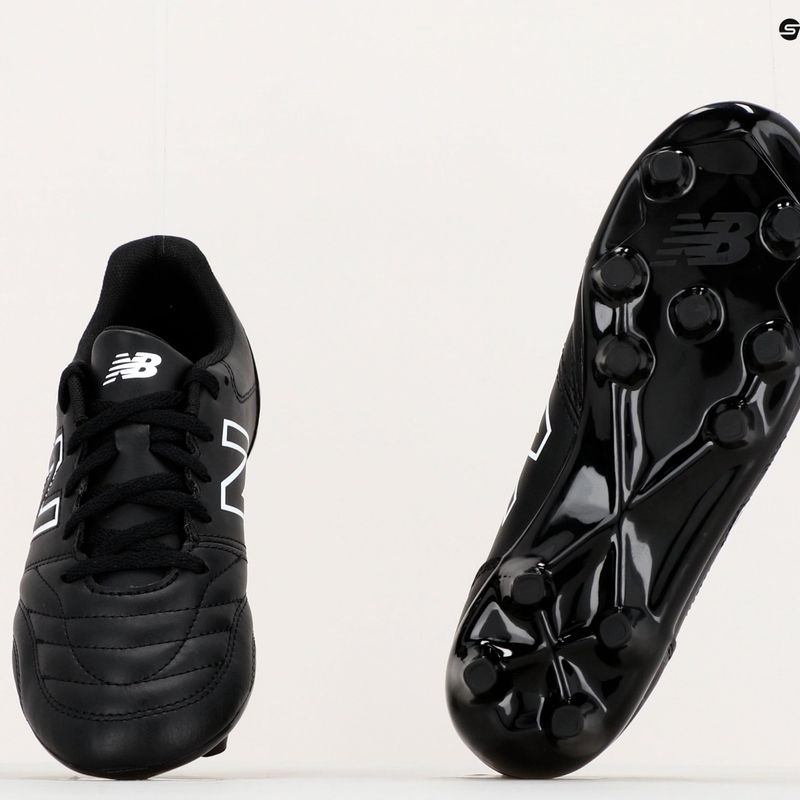 New Balance 442 V2 Academy FG children's football boots black JS43FBK2.M.035 16