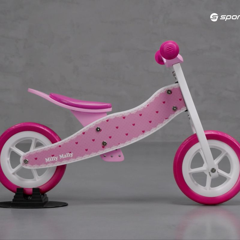 Milly Mally 2in1 tricycle Look pink 2772 10