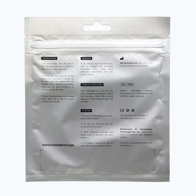 Electrodes Therabody PowerDot 2.0 Pad red 3