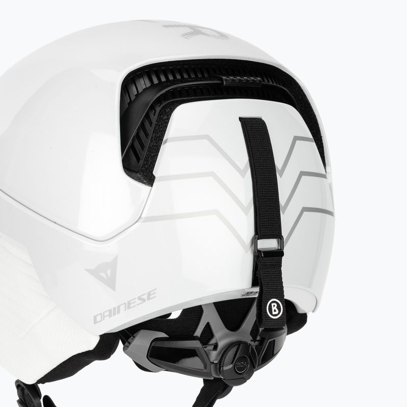 Ski helmet BOGNER Cortina MIPS mono white metallic 8