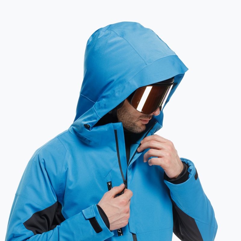Men's ski jacket Dainese Etra Aerosense Dry Core Ready blue/stretch limo 5