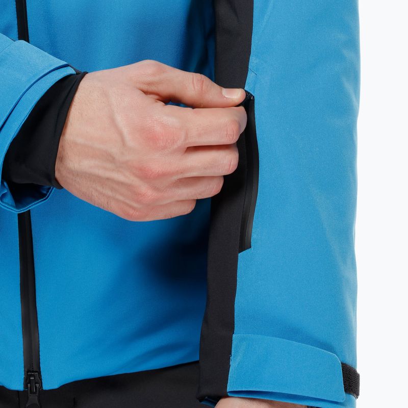 Men's ski jacket Dainese Etra Aerosense Dry Core Ready blue/stretch limo 9