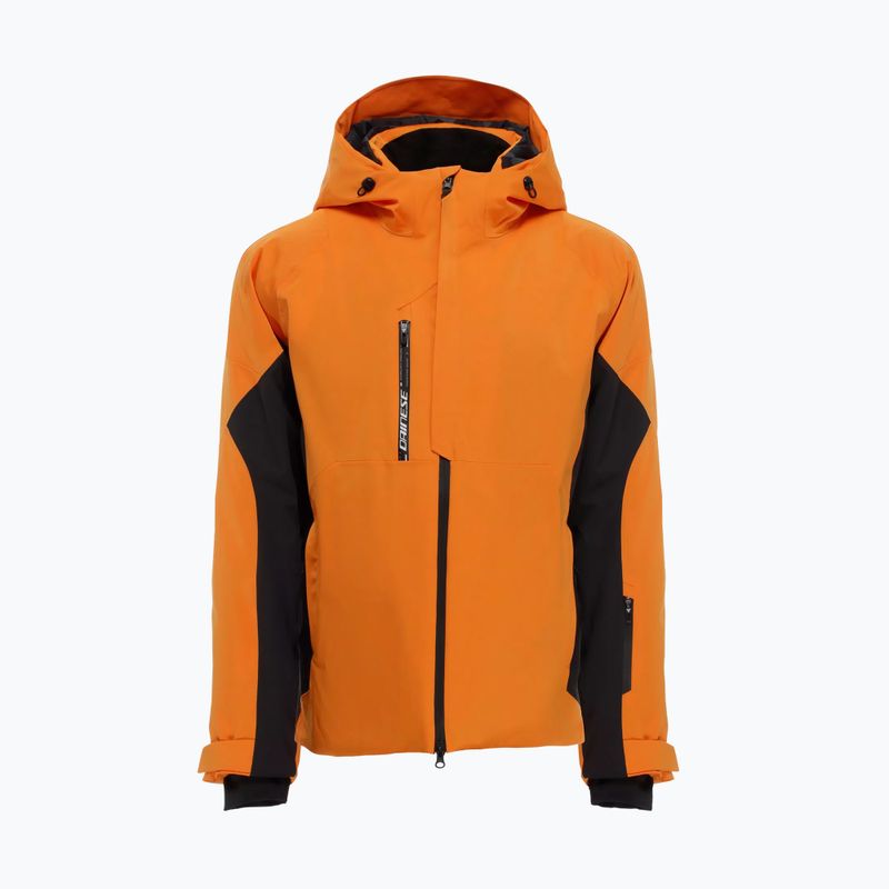 Men's ski jacket Dainese Etra Aerosense Dry Core Ready oriole orange/stretch limo 9
