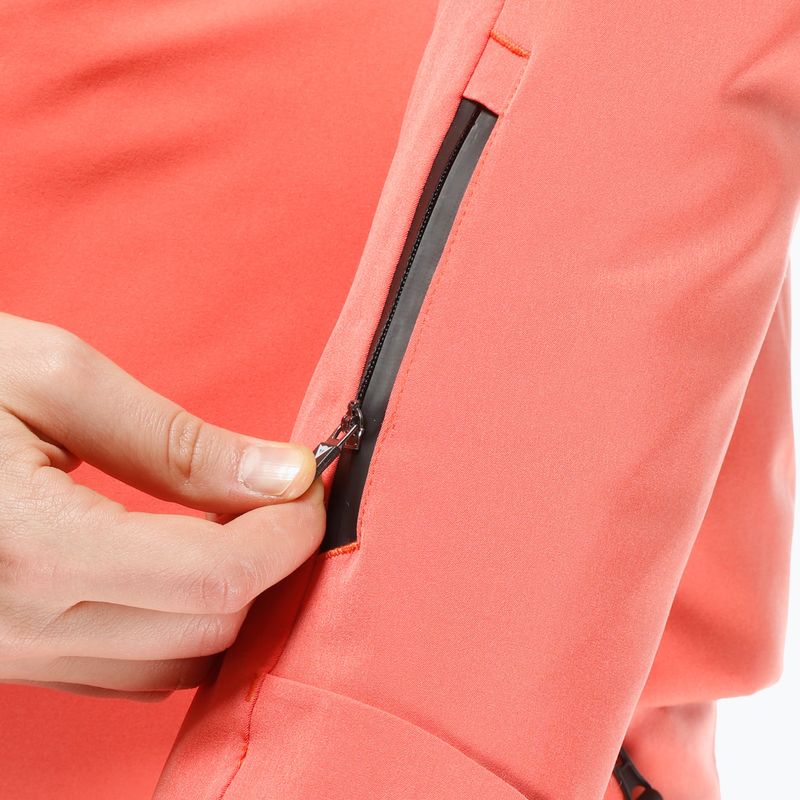 Women's ski jacket Dainese Zives Aerosense Dry coral 9