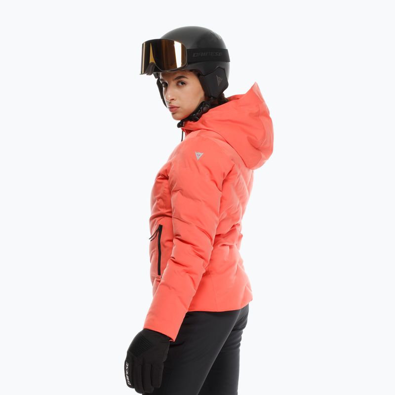Women's ski jacket Dainese Nova Aerosense Dry coral 3