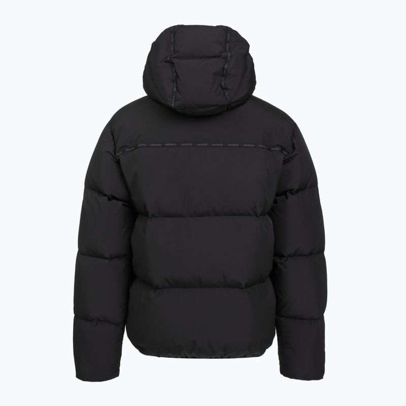 Winter jacket Lacoste BH2608 Hooded black 2