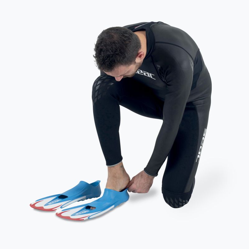 SEAC Team red swimming fins 6
