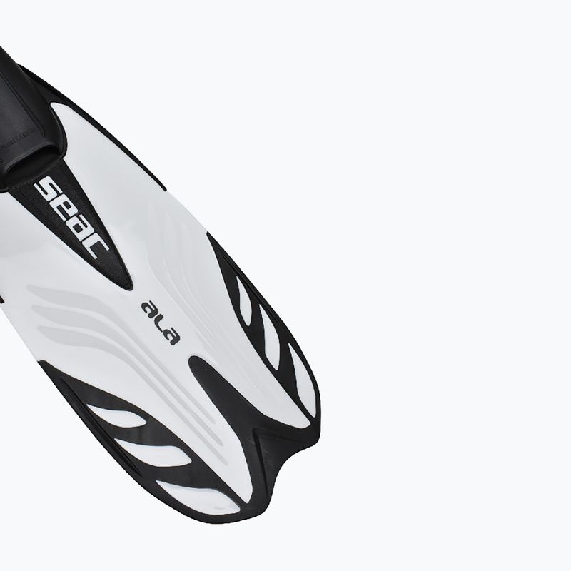 Snorkelling fins SEAC Ala white 4