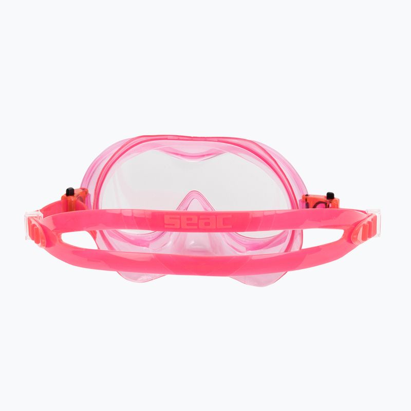 SEAC Baia pink children's snorkelling set 6