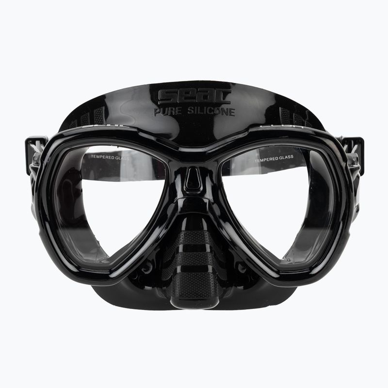 Diving mask SEAC Elba black 2