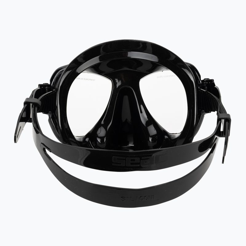 Diving mask SEAC Elba black 4