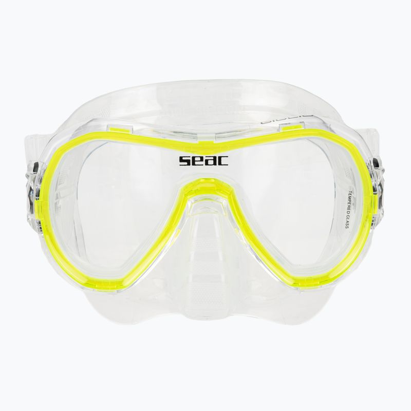 Diving mask SEAC Giglio yellow 2