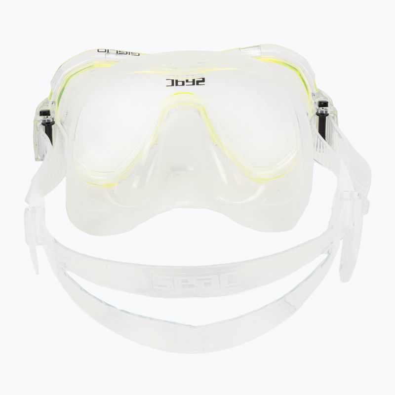 Diving mask SEAC Giglio yellow 4