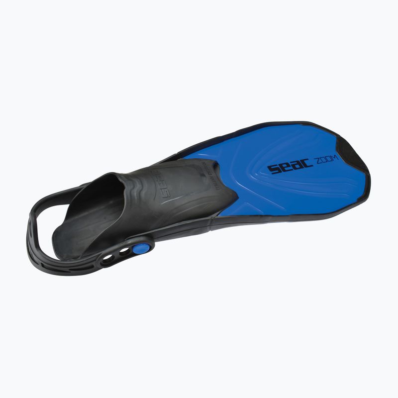 SEAC Zoom blue snorkel fins 3