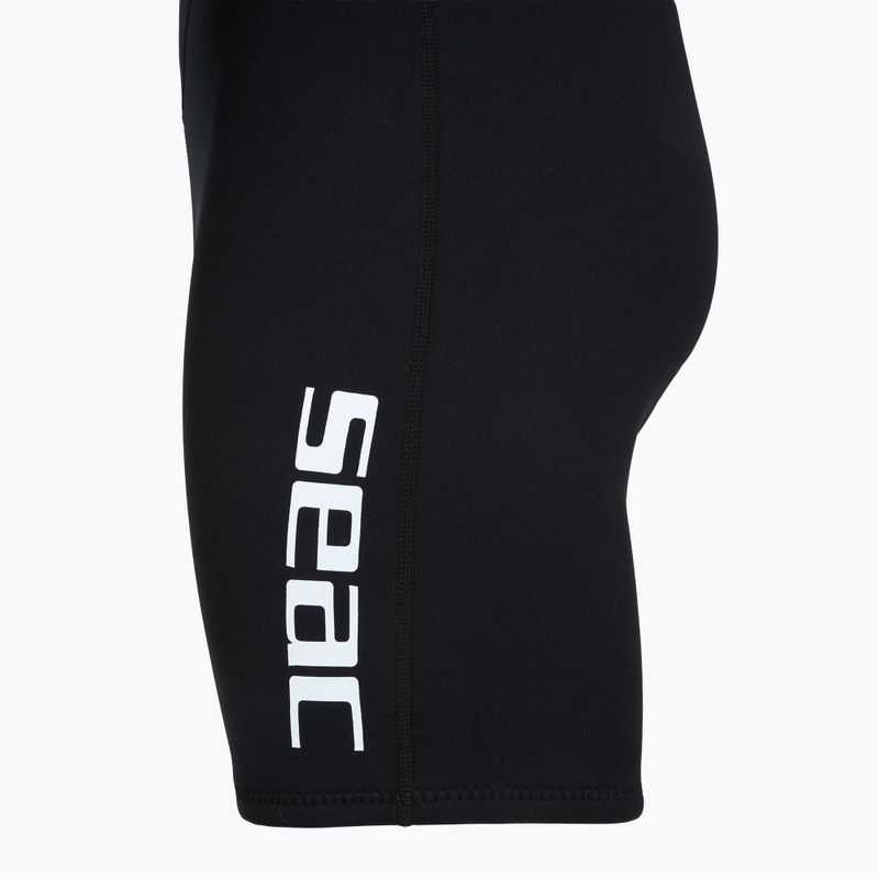Men's swimming wetsuit SEAC Shorts Relax 2.2 mm black/red 5