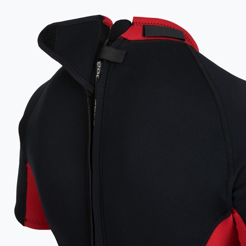 Men's swimming wetsuit SEAC Shorts Relax 2.2 mm black/red 6