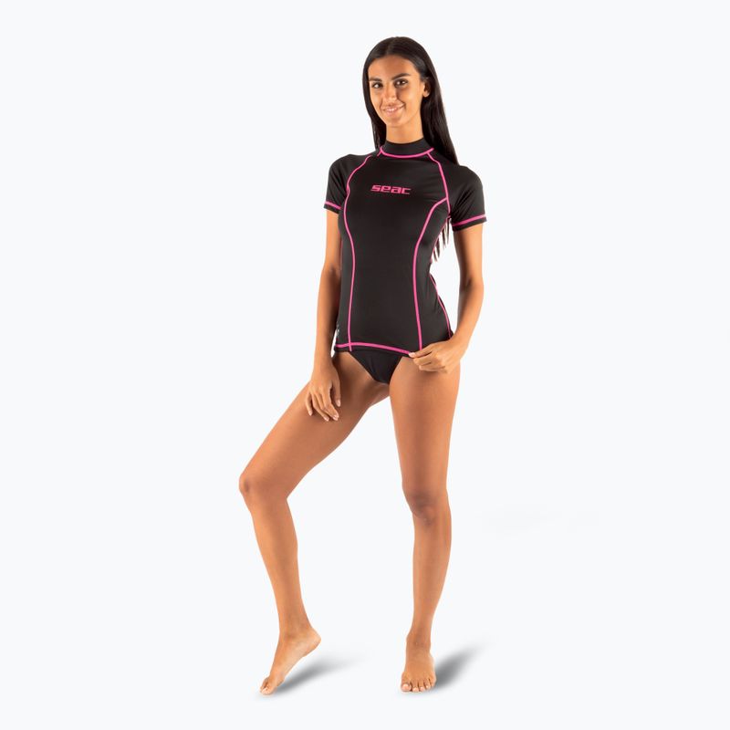 Women's swim shirt SEAC T-Sun black 2