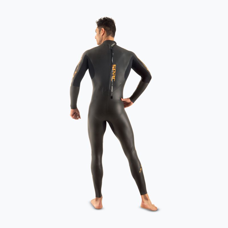 Men's SEAC Energy 2.0 mm black/yellow Swim Foam 2