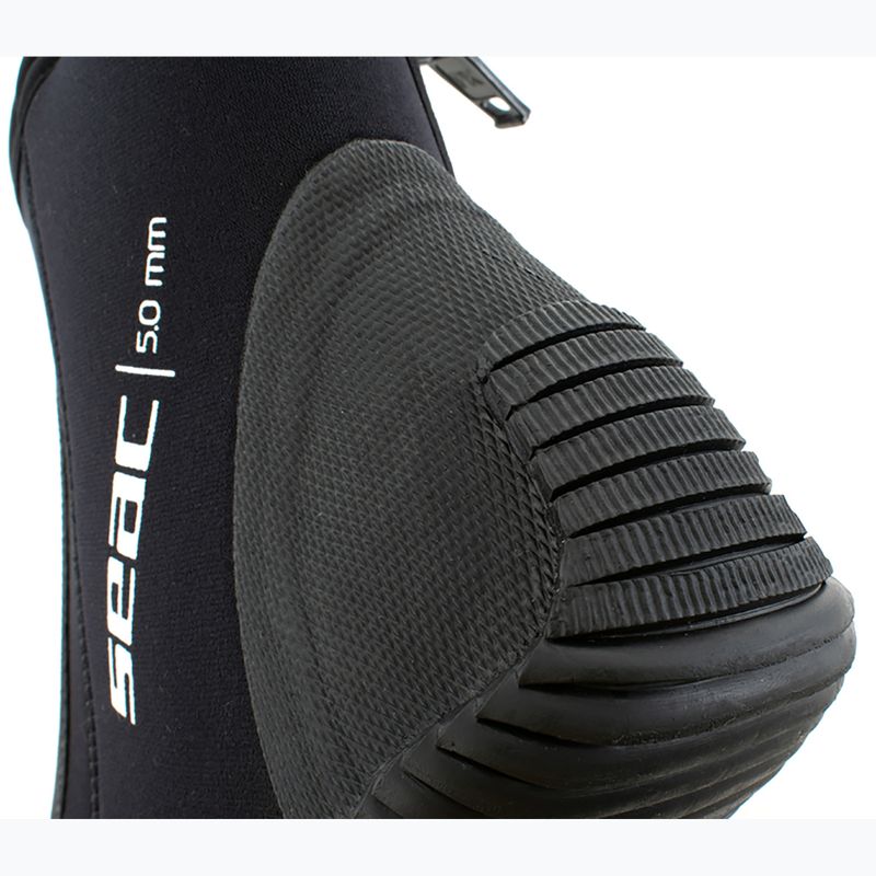 Neoprene boots SEAC Basic HD Zip 5 mm black 7