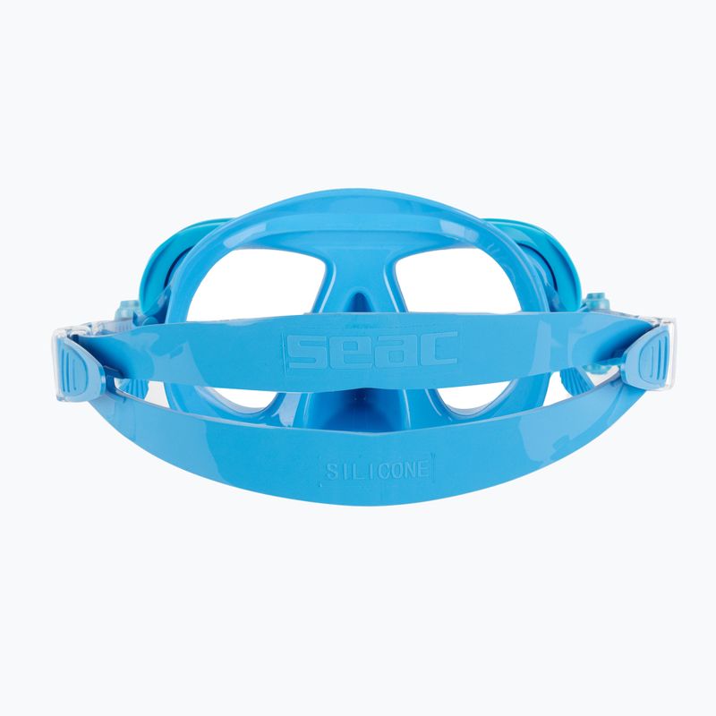 SEAC Bella light blue children's snorkelling kit 6