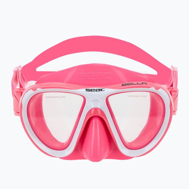 SEAC Bella pink children's snorkelling kit 3