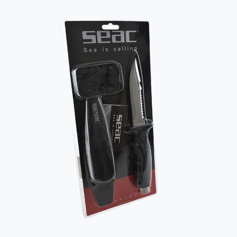 Diving knife SEAC Hammer black 3