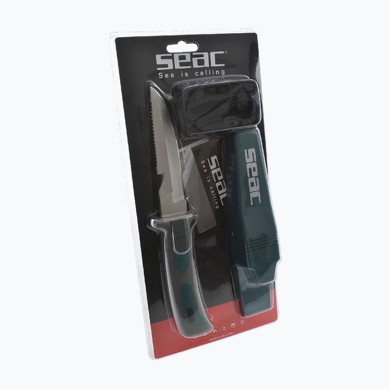 Diving knife SEAC Bat green 3