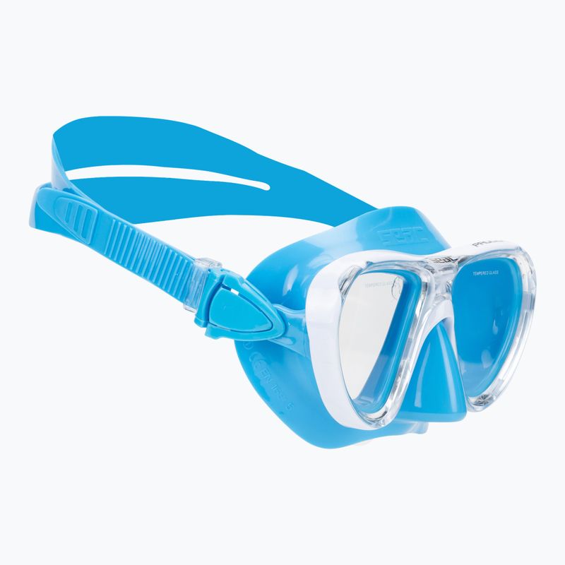 SEAC Procida light blue children's snorkelling mask