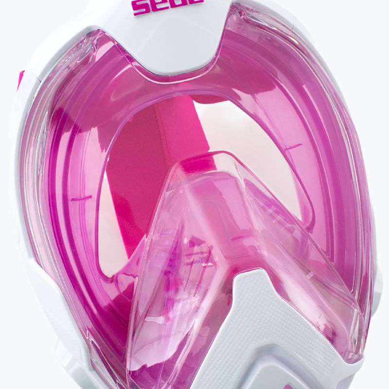 Children's full-face mask SEAC Magica White/Pink 4
