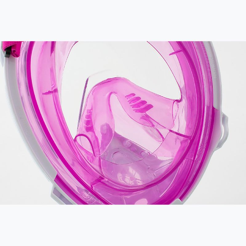 Children's full-face mask SEAC Magica White/Pink 7