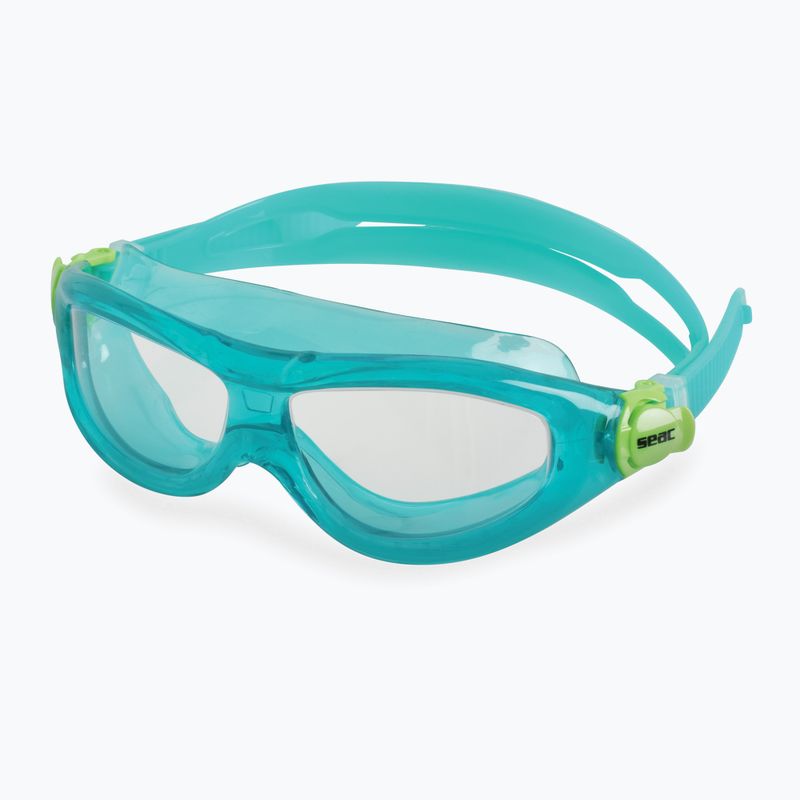 SEAC Children's Swim Mask Matt torqoise 2