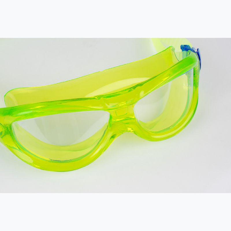 Children's swimming mask SEAC Matt matt lime/clear 2