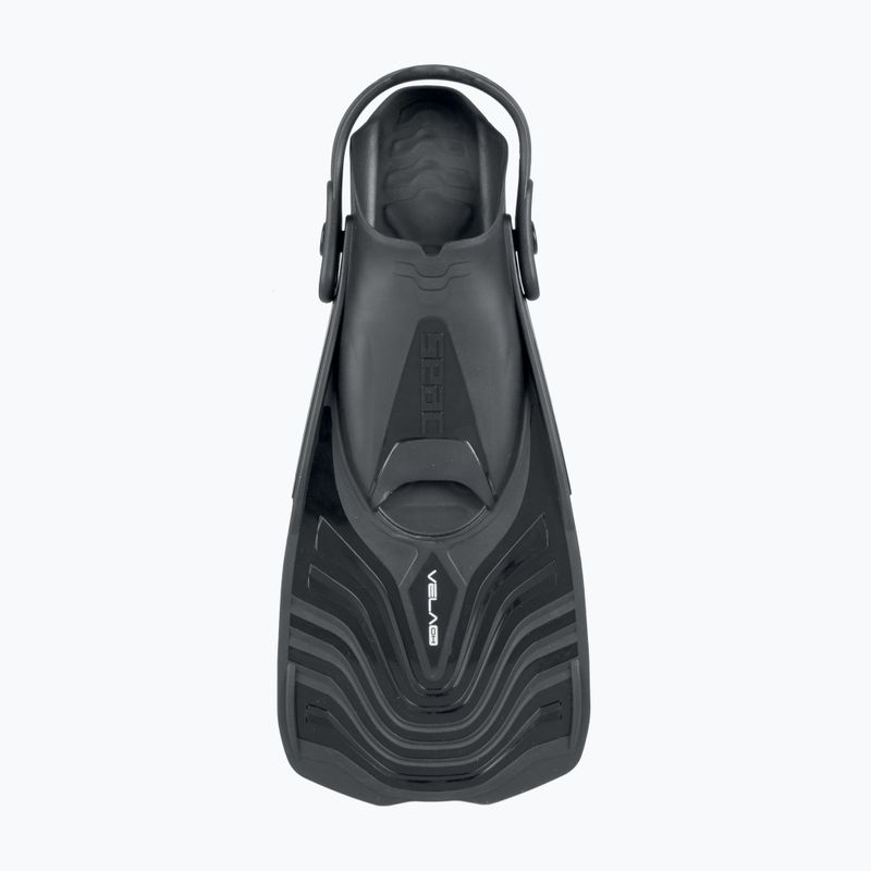 SEAC Vela OH black snorkel fins 2