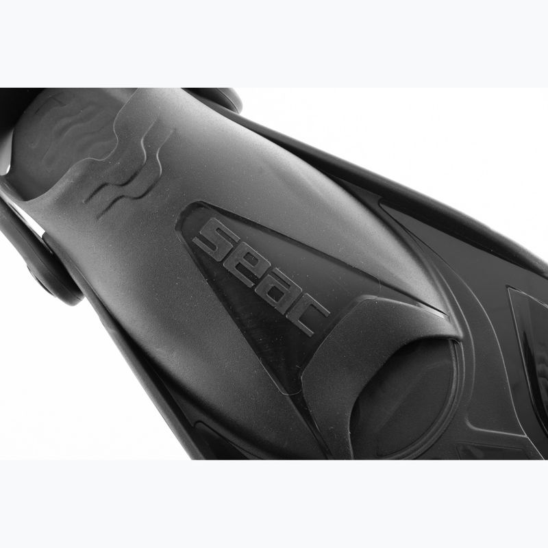 SEAC Vela OH black snorkel fins 6