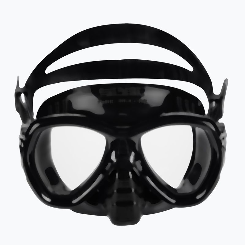 SEAC Elba black snorkelling kit 3