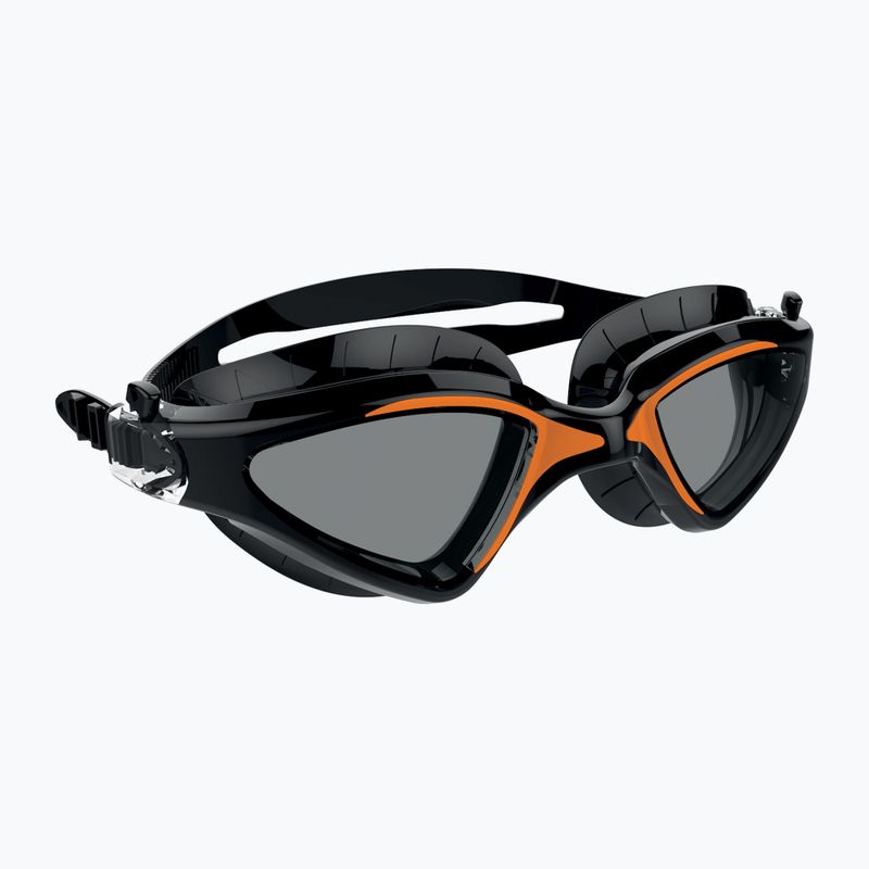 SEAC Lynx black/orange swimming goggles 6