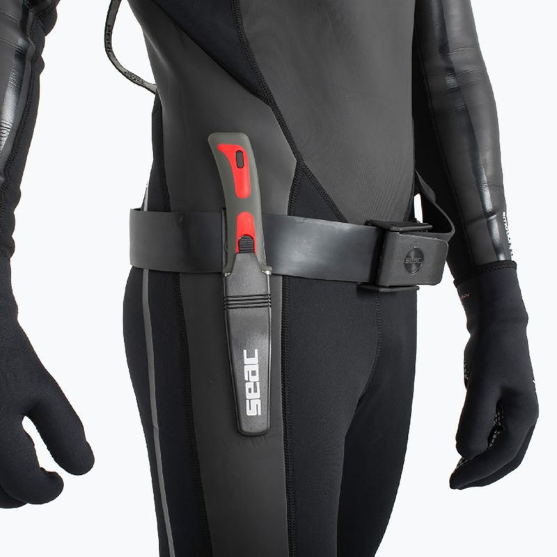 Diving knife SEAC Bat red 3