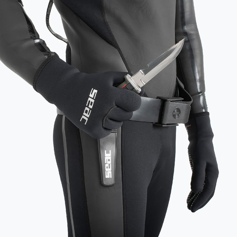 Diving knife SEAC Bat red 5