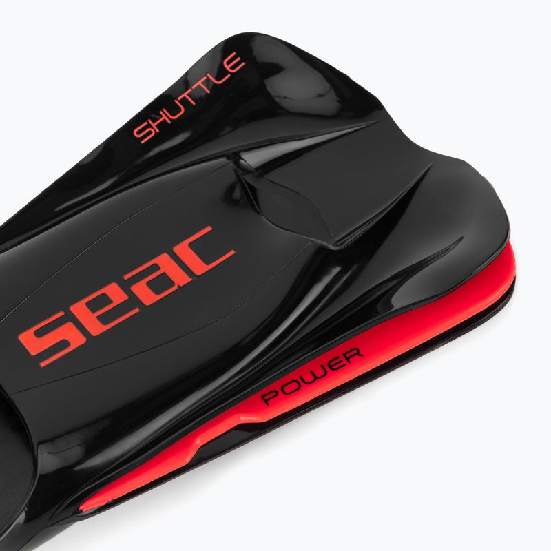 Swimming fins SEAC Shuttle black/red 4