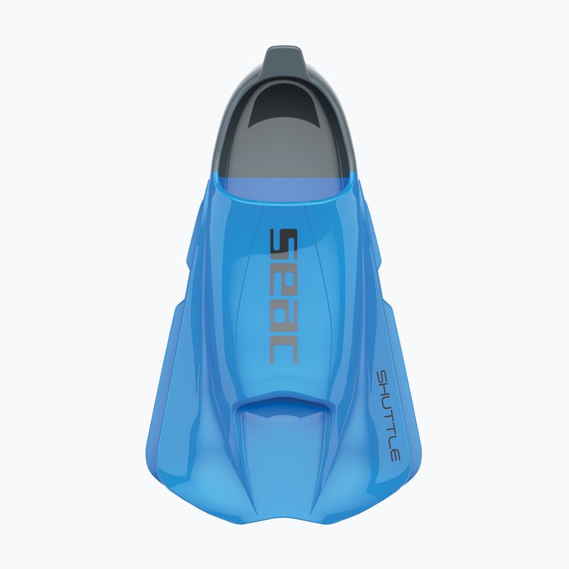 SEAC Shuttle Flex lightblue/grey swimming fins 2
