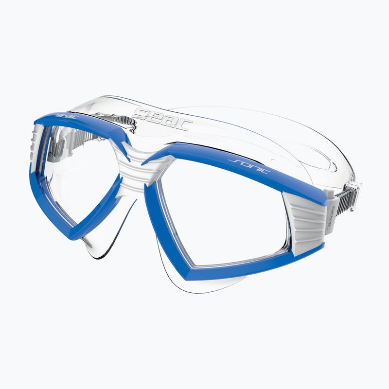 SEAC Sonic blue swimming mask 6